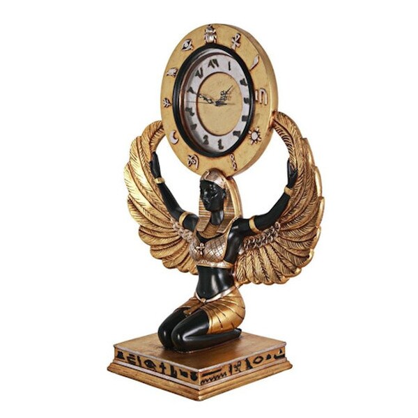 Egyptian Goddess Isis Large Clock